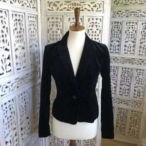 Black Velvet Blazer